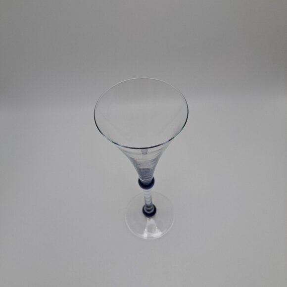 Martini & Rossi Asti Millennium 2000 Crystal Art Glass Champagne Flute - Picture 4 of 8